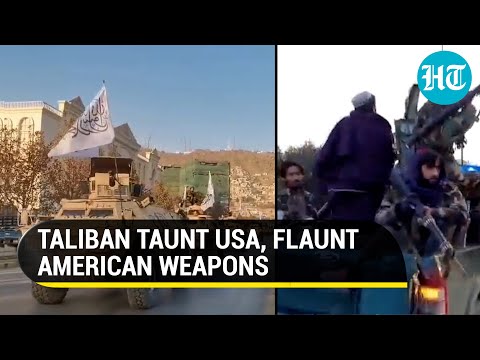 Watch: Taliban military parade with US & Russia-made weapons for 'graduation' of new soldiers