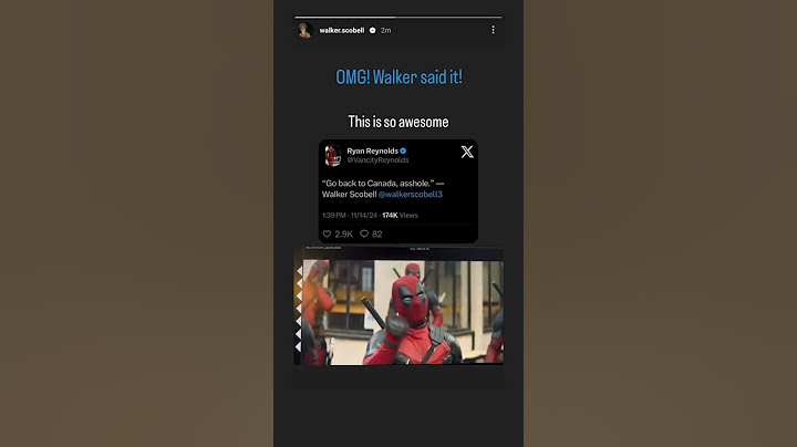 "Go back to Canada, a**hole" - Walker Scobell 🔴🟡 #DeadpoolAndWolverine