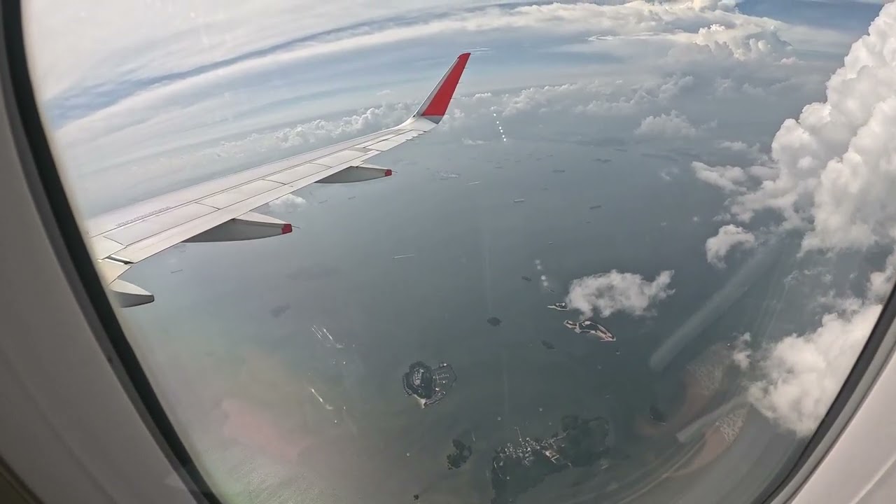 JetstarAsia A320 3K685 Final Takeoff from Singapore Changi Rwy 20C & Landing into Kuala Lumpur