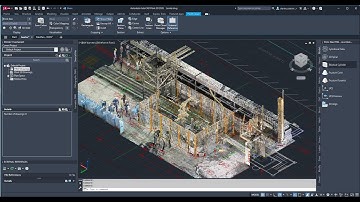 CC39 #Plant3D import of #Trimble #laserscanner data #CAD