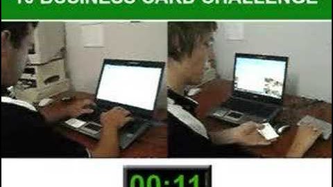 Business Card Scanner saves typing!