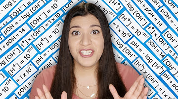 How to find pH, pOH, H3O+, and OH- STEP BY STEP