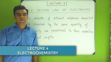 ELECTROCHEMISTRY Class 12th | Lec -4 | SECOND LAW OF ELECTROLYSIS | IIT JEE NEET | Rohit Dhingra Sir