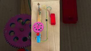 Led light powered by gear ratio+ spring#shortsfeed