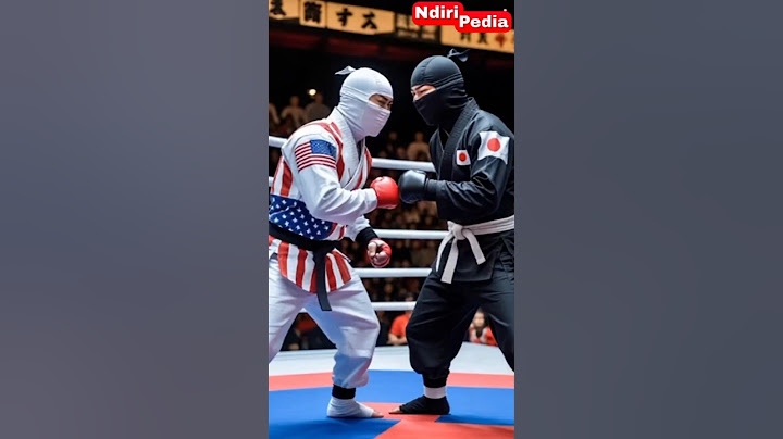 American Ninja VS Japanese Ninja - a Fight of The Glory