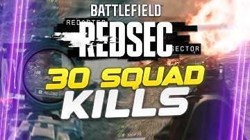 CLUTCHING at the END CIRCLE for my team! - 30 Kill Squad WIN! - RedSec #battlefield #battleroyale