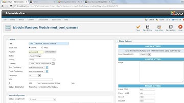 Cool Carousel Image Slideshow Joomla Module