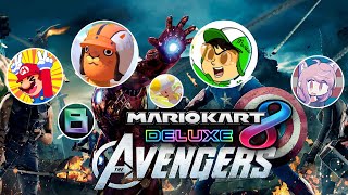 I asked Mario Kart Youtubers to Commentate Over my Races