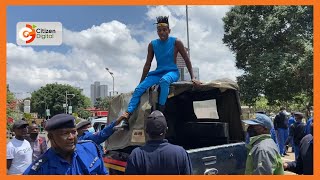 Eric Omondi arrested after attempting to storm Parliament buildings