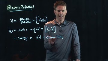 Electric Potential Units | Physics with Professor Matt Anderson | M19-02