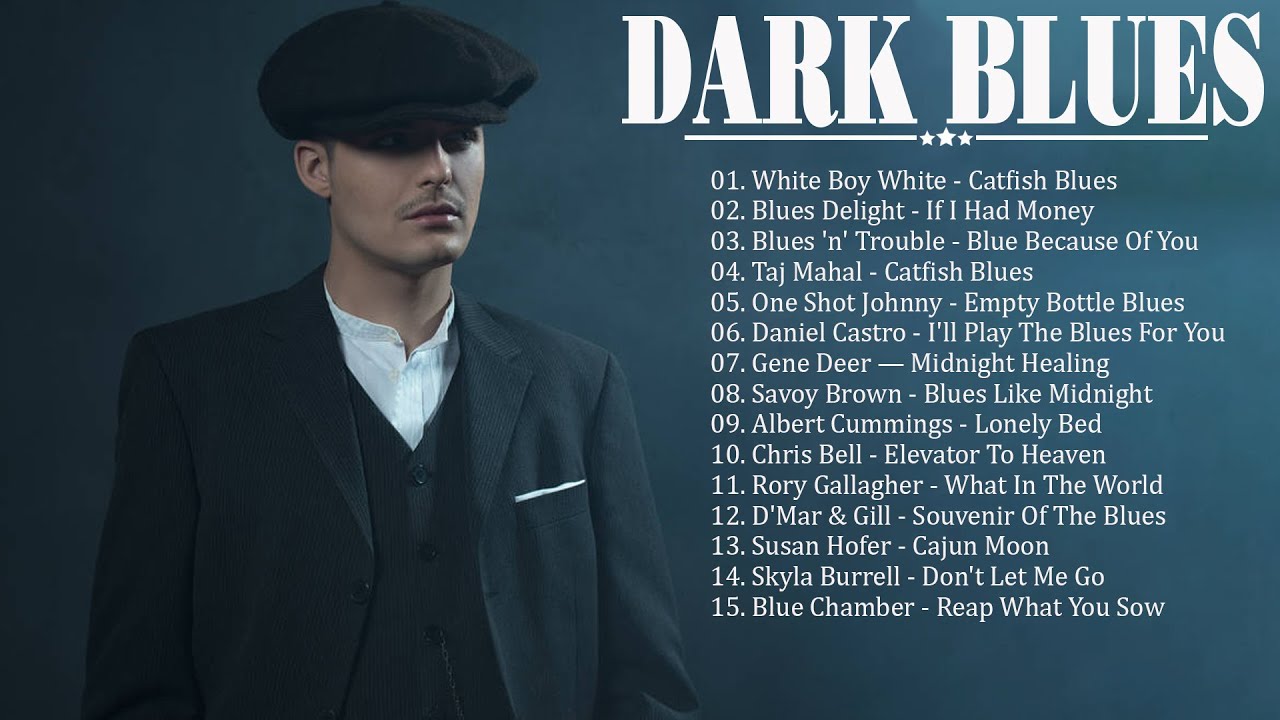 Dark Blues Music 🎼🎼🎼 Relaxing Slow Blues Music for Elegant Evening 🎼 Best of Blues and Ballads