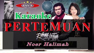 Karaoke Pertemuan - Rhoma Irama ft. Noer Halimah & Soneta Group || Karaoke Dangdut