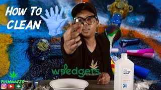 How to Clean Weedgets Products