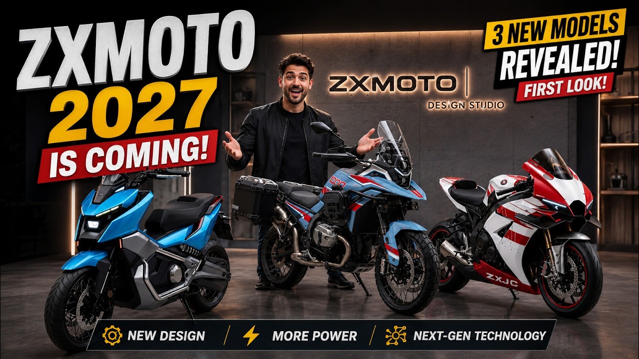ZXMOTO's 2027 Motorcycle Lineup LEAKED! 206HP V4 Superbike, Boxer