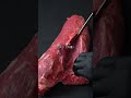 訳あり?な牛肉を磨きました。 #asmr #nikuhack #肉磨き