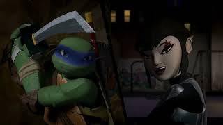 Teenage Mutant Ninja Turtles (2012) - Leo Fights Karai [4k 60fps]