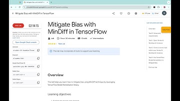 Mitigate Bias with MinDiff in TensorFlow | #qwiklabs | #coursera  | [With Explanation🗣️]