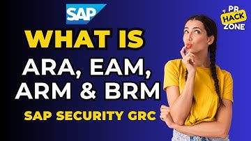 Top SAP Security & GRC Interview Questions | ARA, EAM, ARM, BRM Explained || #SAPSecurity #sapgrc