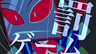 【手描きHazbin Hotel】アラスターとヴォックスで罰ゲーム【Alastor & Vox】
