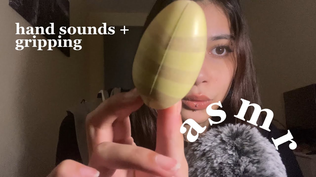 ASMR | hand sounds, sticky sounds (gripping) + more! (fast + aggressive ...