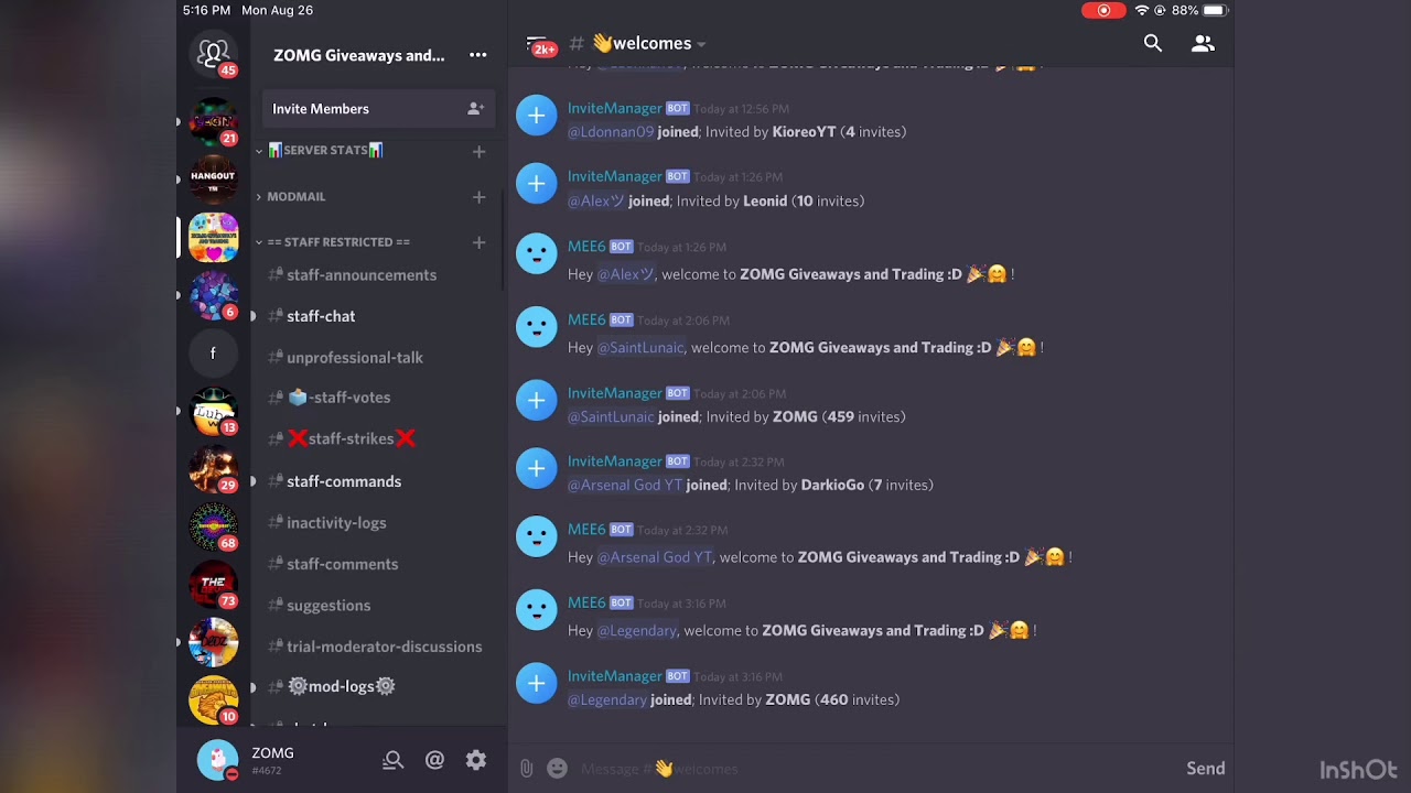 SERVIDOR NO DISCORD PARA CONSEGUIR ROBUX *mais de 2K* 