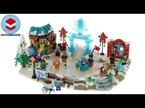 LEGO 80109 Lunar New Year Ice Festival - LEGO Speed Build Review