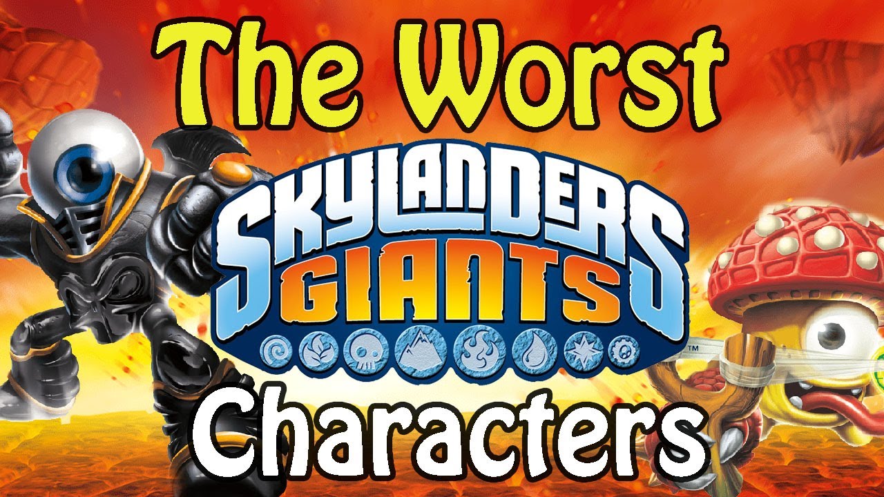 The Worst Skylander of Each Element - Skylanders Giants - YouTube