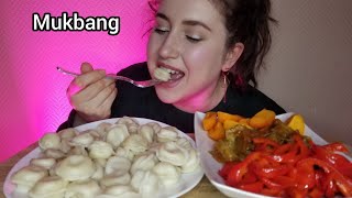 картинка: МУКБАНГ пельмени