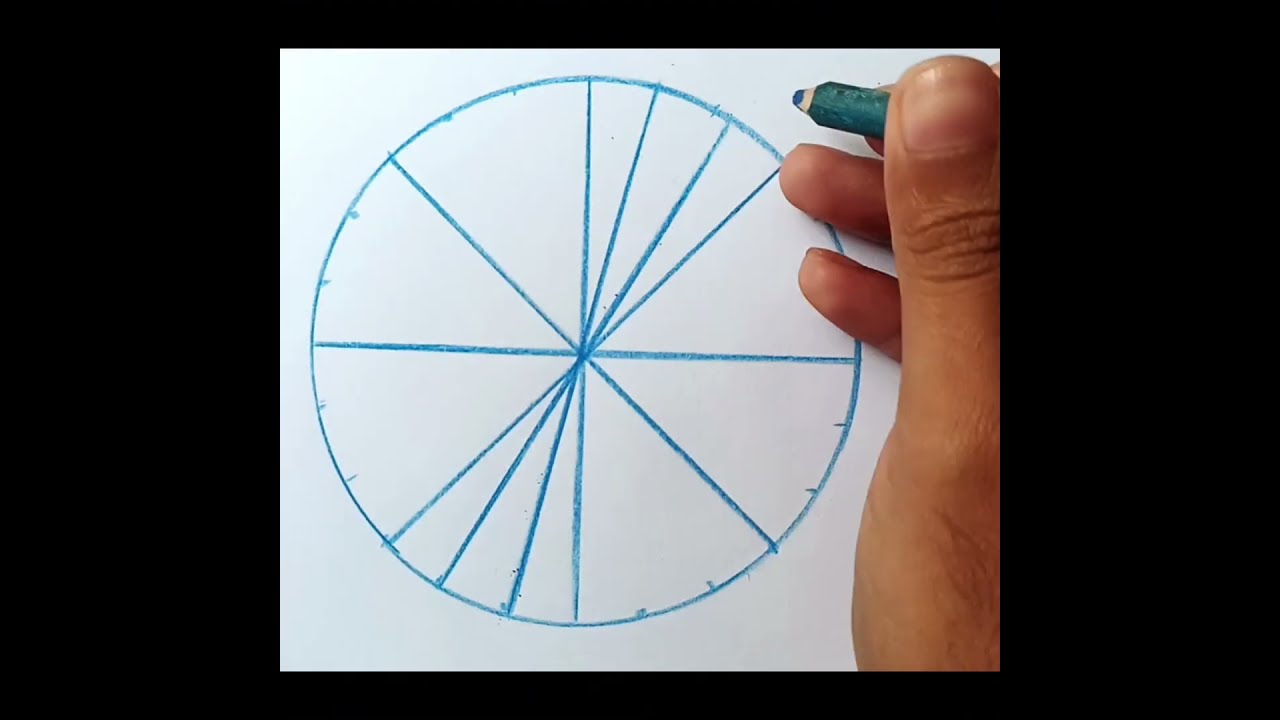 How To Draw Ashoka Chakra | Indian Flag Drawing | How to draw ashoka chakra step by step