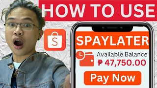 Paano gamitin ang SPayLater sa Shopee 2024