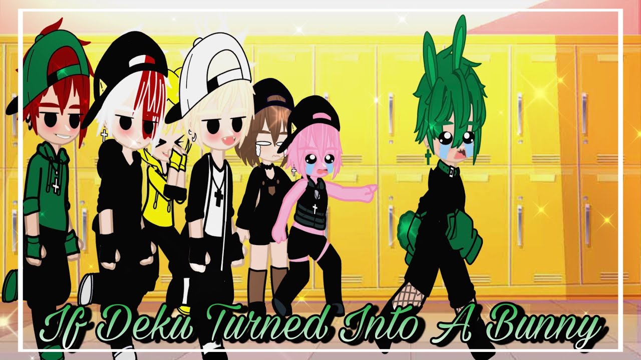 || If Deku Turned Into A Bunny - Mini Movie || TodoBakuKiriDeku 🤍💛❤️💚|| Mha/ Bnha ||