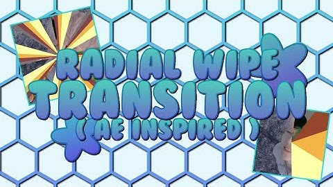 radial wipe ae inspired transition on alight motion || alight motion tutorials •°•°•