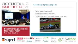 Benchmarking Accumulo: How Fast is Fast? - Mike Drob