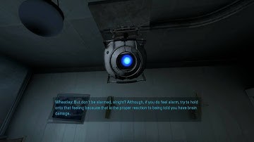 Portal 2 Walkthrough Chapter 1 The Courtesy Call Part 1 w/o Commentary
