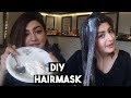 Super Glossy & Silky Hair OverNight | DIY Natural Hair Mask & Deep Conditioner | GLOSSIPS