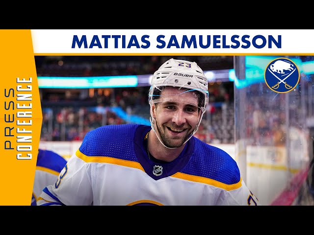 Youth Mattias Samuelsson Buffalo Sabres Adidas Hockey Fights