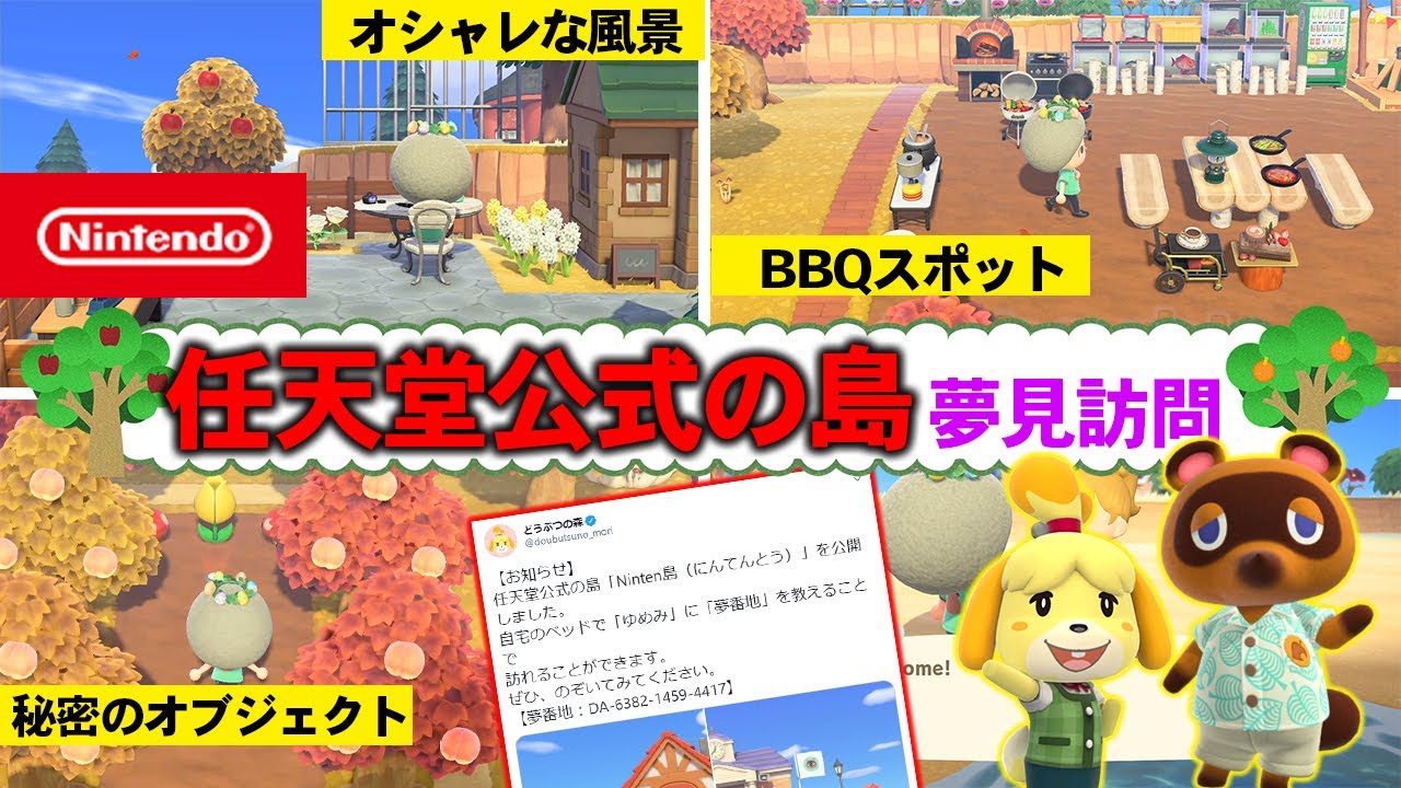 Animal Crossing] Nintendo's official island, 