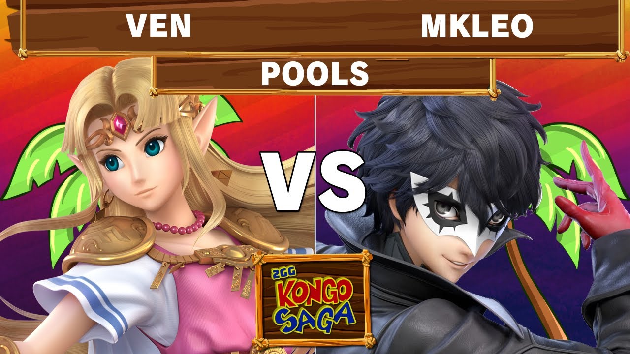 2GG Kongo Saga - Sugoi | Ven (Zelda) VS Echo Fox | MKLeo (Joker) - Smash Ultimate - Pools