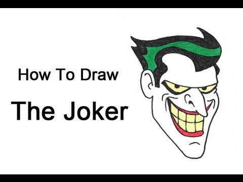 How to Draw The Joker (Batman: The Animated Series) - YouTube