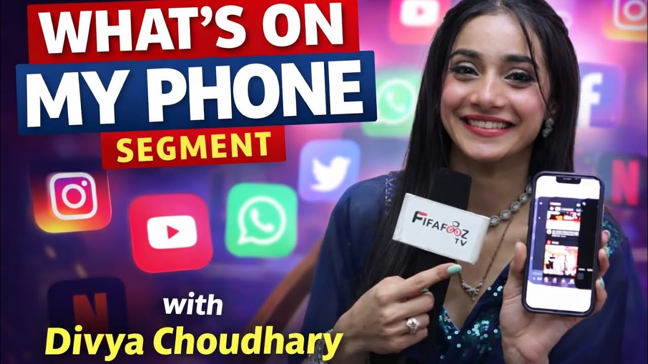 Jane Anjane Hum Mile | What's On My Phone Fun Segment with Divya Choudhary !!