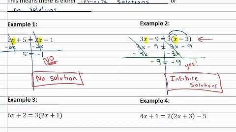 7.3d : Special Cases