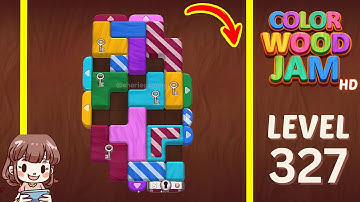 Color Wood Jam Level 327 Solution Walkthrough