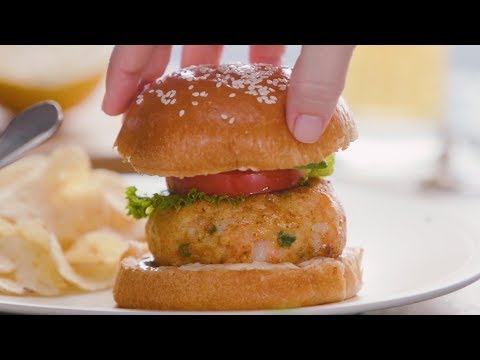 shrimp-burger-|-recipe-|-food-&-wine