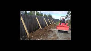 Tractor Hack Effortlessly Spread Topsoil With A Simple 2X4 Attachment Kubota Bx