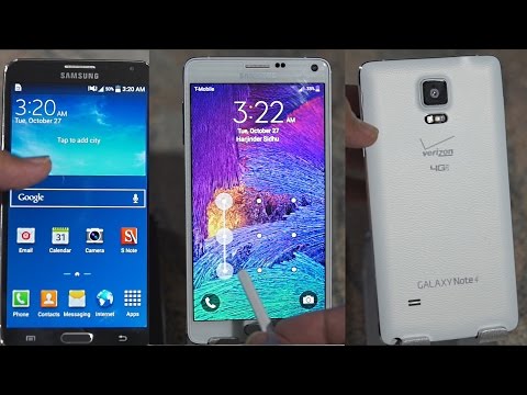 Vídeo: O Verizon Note 4 funcionará no Sprint?