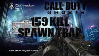 Ghosts: "Spawn Trap" on "Free Fall" w/ 159 Kills