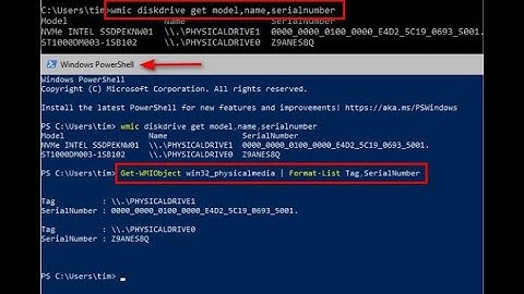 How to Find Your Hard Drive Serial Number