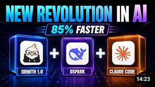 Ornith 1.0 + DSpark + Claude Code  is INSANE : Self-Scaffolding Local AI That Runs 85% Faster