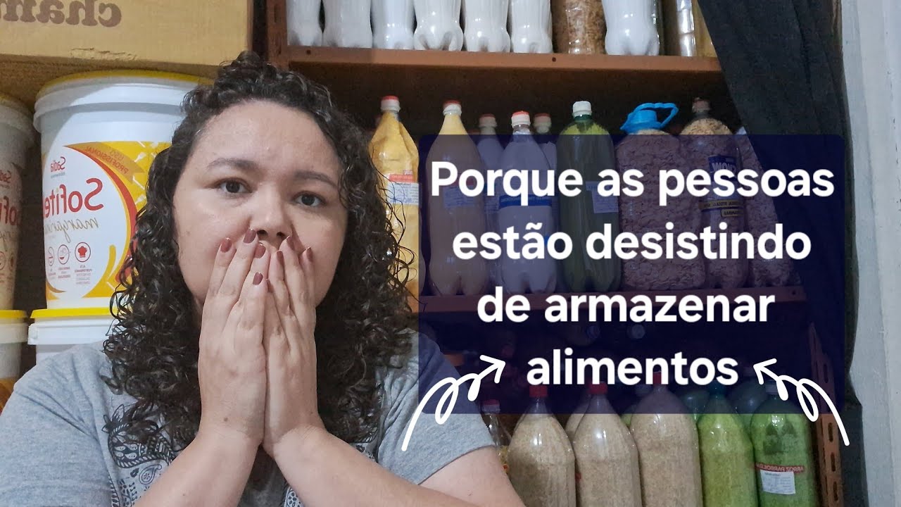 Não desista de armazenar, pois quando estiver no perrengue isso vai te salvar! 