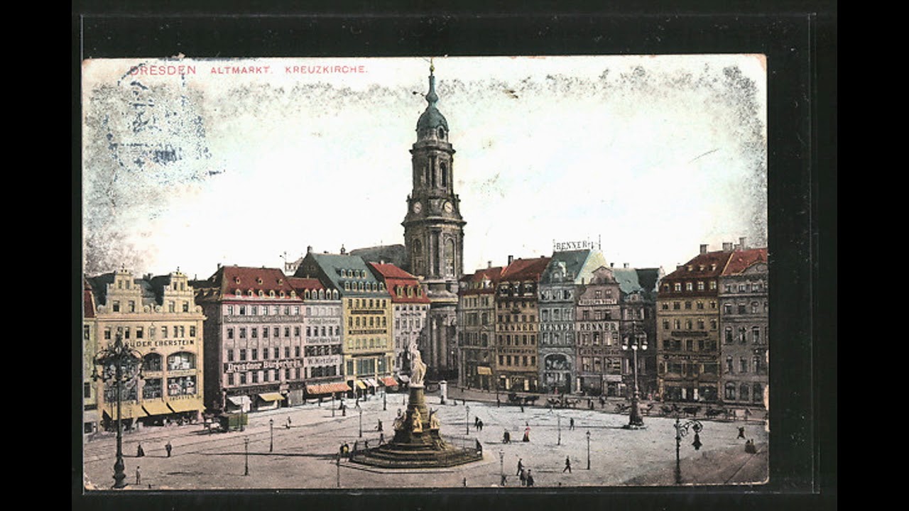 Alte Ansichtskarten Dresden Youtube